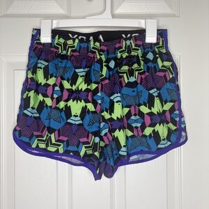 Victoria's Secret Multicolor Geometric Athletic Shorts VSX Sport